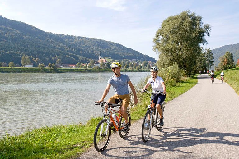 E-Bike+am+Donauradweg